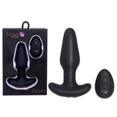 Maia DEVIN USB Rechargeable Vibrating Butt Plug Black Butt Plugs